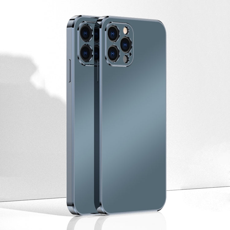 For iPhone 12 Pro Ultra Thin Electroplated Frosted TPU Phone Case