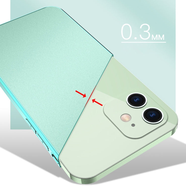 For iPhone 12 Pro Ultra Thin Electroplated Frosted TPU Phone Case