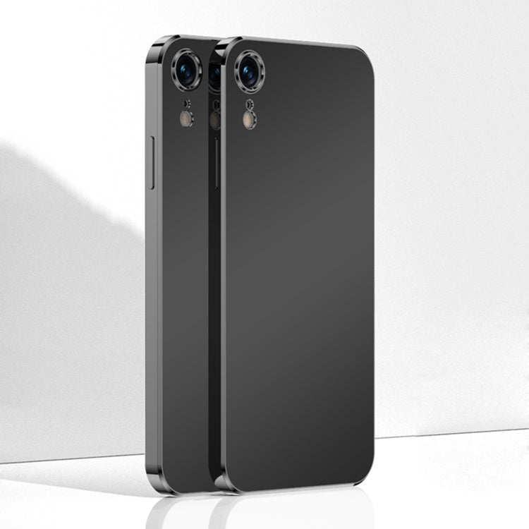 For iPhone XR Ultra Thin Electroplated Frosted TPU Phone Case