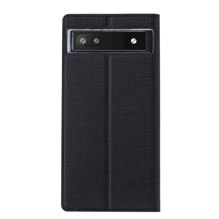 For Google Pixel 6a ViLi DMX Series Shockproof Magnetic Flip Leather Phone Case
