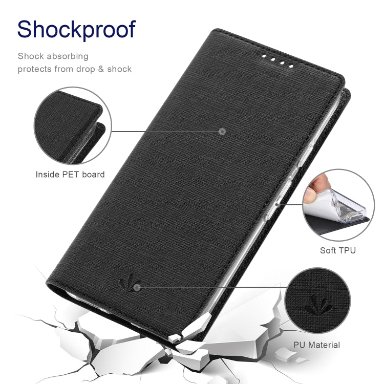For Google Pixel 6a ViLi DMX Series Shockproof Magnetic Flip Leather Phone Case