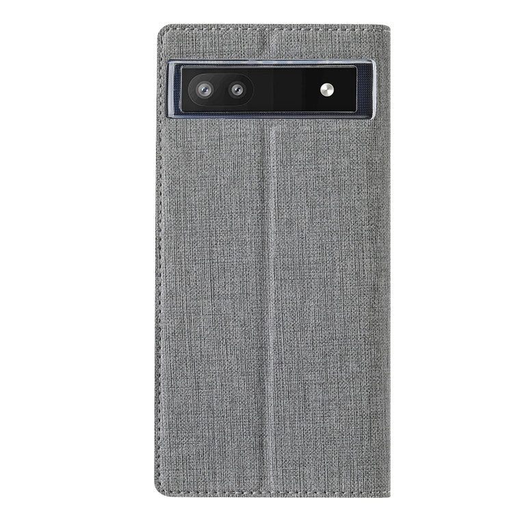 For Google Pixel 6a ViLi DMX Series Shockproof Magnetic Flip Leather Phone Case