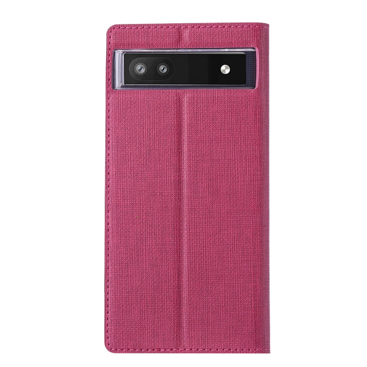 For Google Pixel 6a ViLi DMX Series Shockproof Magnetic Flip Leather Phone Case