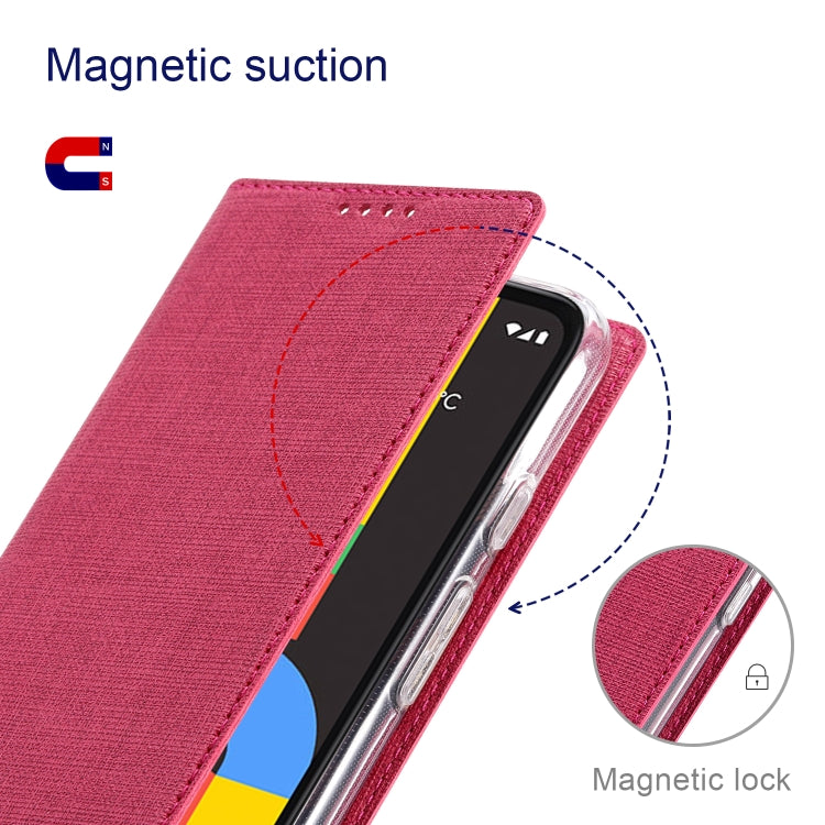 For Google Pixel 6a ViLi DMX Series Shockproof Magnetic Flip Leather Phone Case