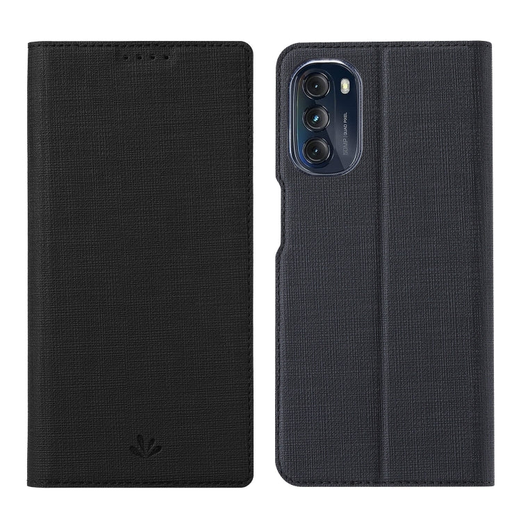 For Motorola Moto G 5G 2022 ViLi DMX Series Shockproof Magnetic Flip Leather Phone Case