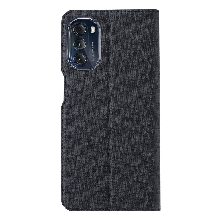 For Motorola Moto G 5G 2022 ViLi DMX Series Shockproof Magnetic Flip Leather Phone Case