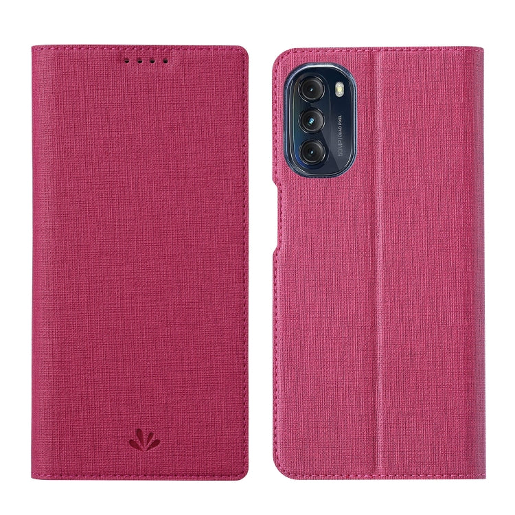 For Motorola Moto G 5G 2022 ViLi DMX Series Shockproof Magnetic Flip Leather Phone Case