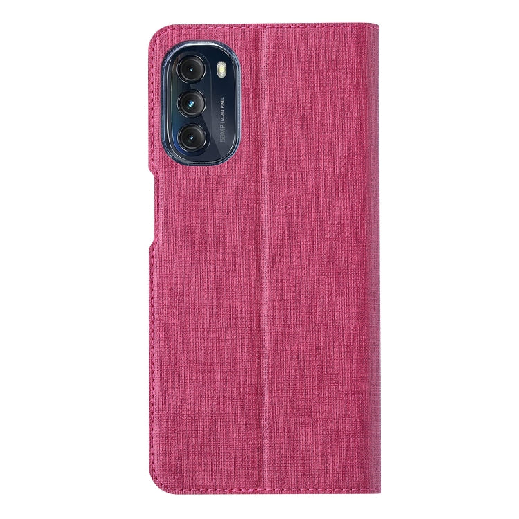 For Motorola Moto G 5G 2022 ViLi DMX Series Shockproof Magnetic Flip Leather Phone Case