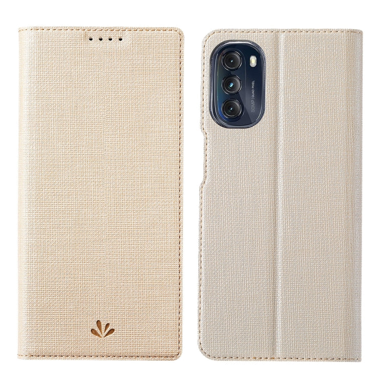For Motorola Moto G 5G 2022 ViLi DMX Series Shockproof Magnetic Flip Leather Phone Case