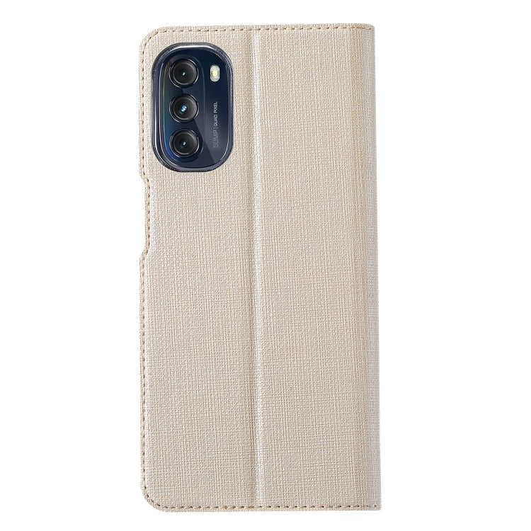 For Motorola Moto G 5G 2022 ViLi DMX Series Shockproof Magnetic Flip Leather Phone Case