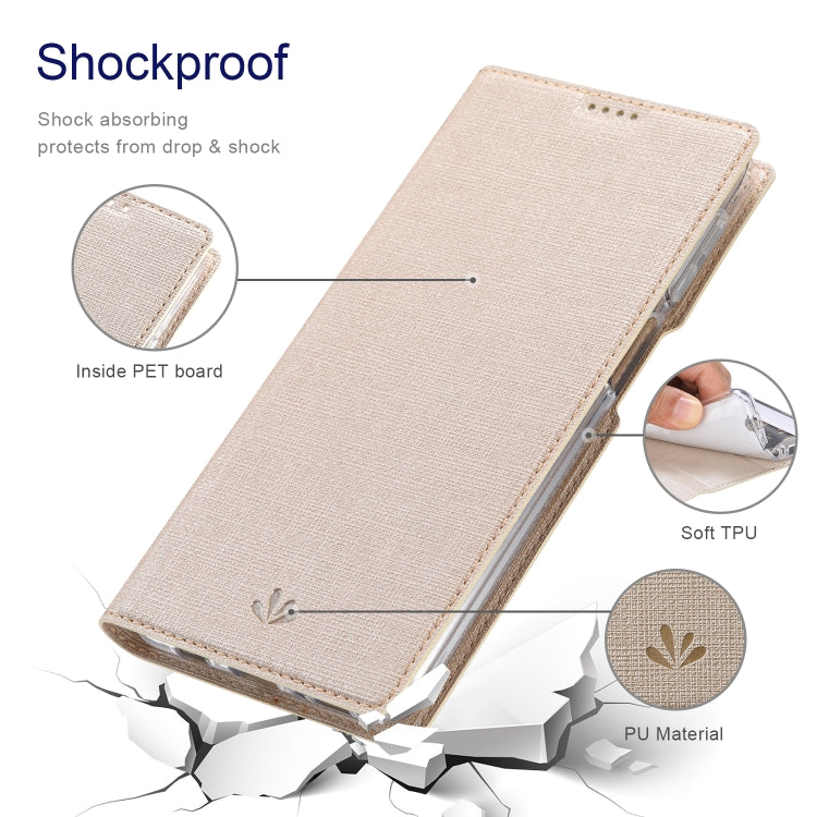 For Motorola Moto G 5G 2022 ViLi DMX Series Shockproof Magnetic Flip Leather Phone Case