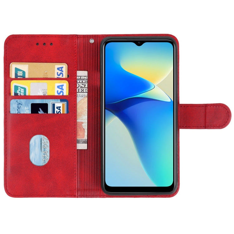 For vivo Y33e Leather Phone Case