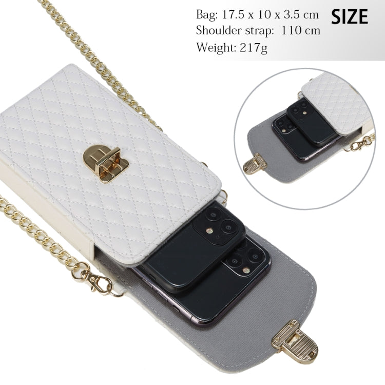 Chain Crossbody PU Shoulder Phone Bag
