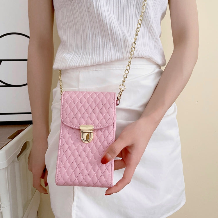 Chain Crossbody PU Shoulder Phone Bag
