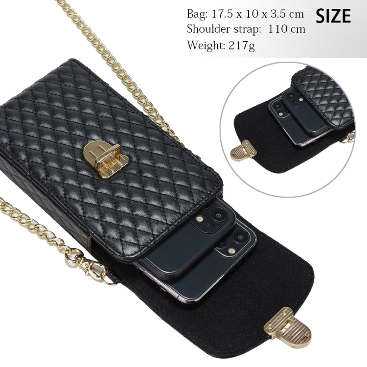 Chain Crossbody PU Shoulder Phone Bag