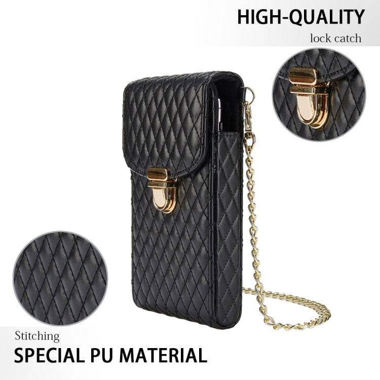 Chain Crossbody PU Shoulder Phone Bag