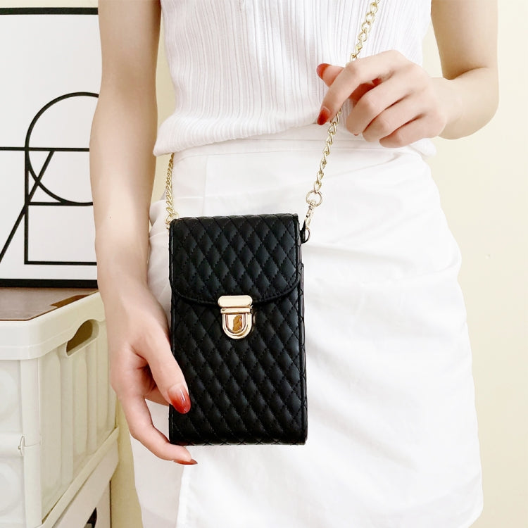 Chain Crossbody PU Shoulder Phone Bag