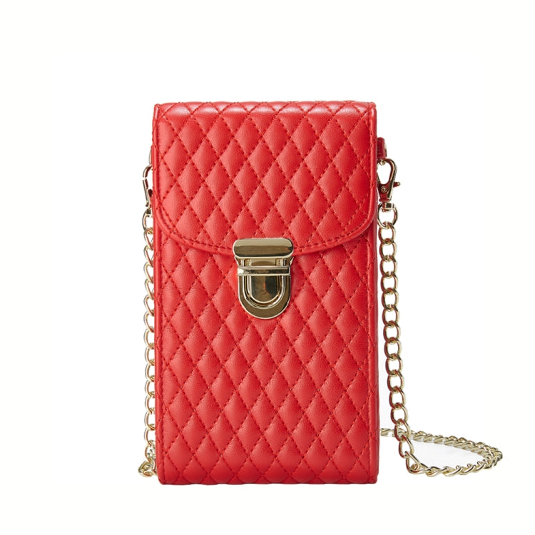 Chain Crossbody PU Shoulder Phone Bag