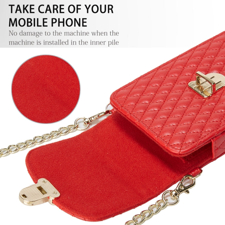Chain Crossbody PU Shoulder Phone Bag