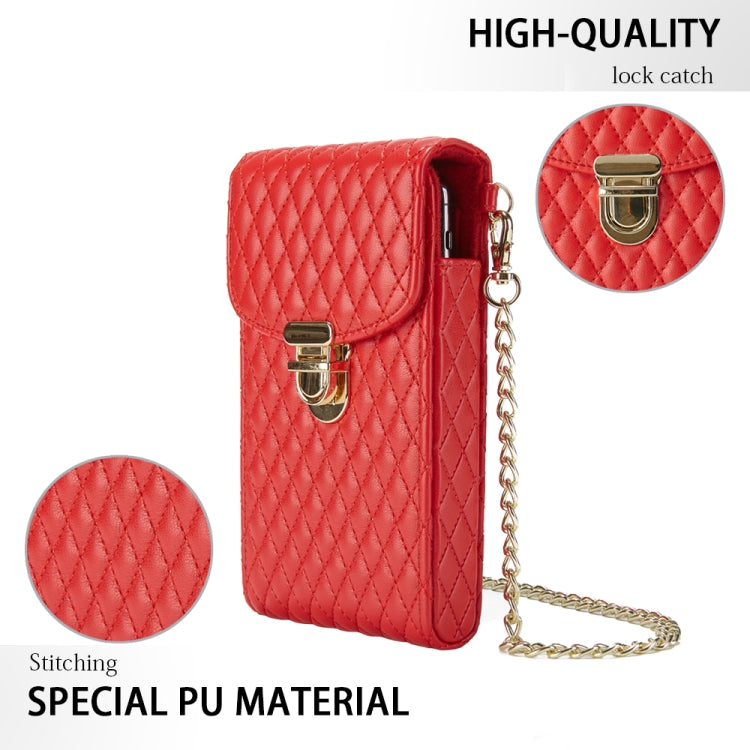 Chain Crossbody PU Shoulder Phone Bag
