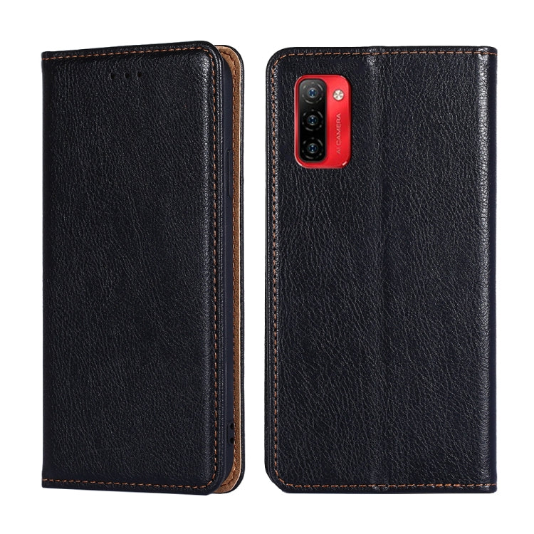 For Ulefone Note 12P Gloss Oil Solid Color Magnetic Flip Leather Phone Case