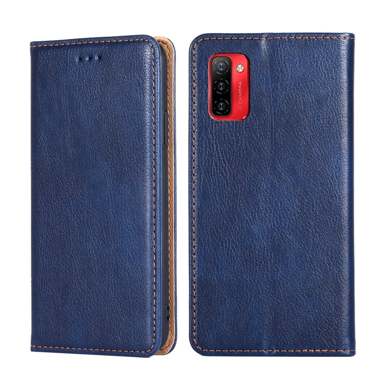 For Ulefone Note 12P Gloss Oil Solid Color Magnetic Flip Leather Phone Case
