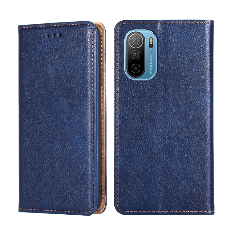 For Ulefone Note 13P Gloss Oil Solid Color Magnetic Flip Leather Phone Case