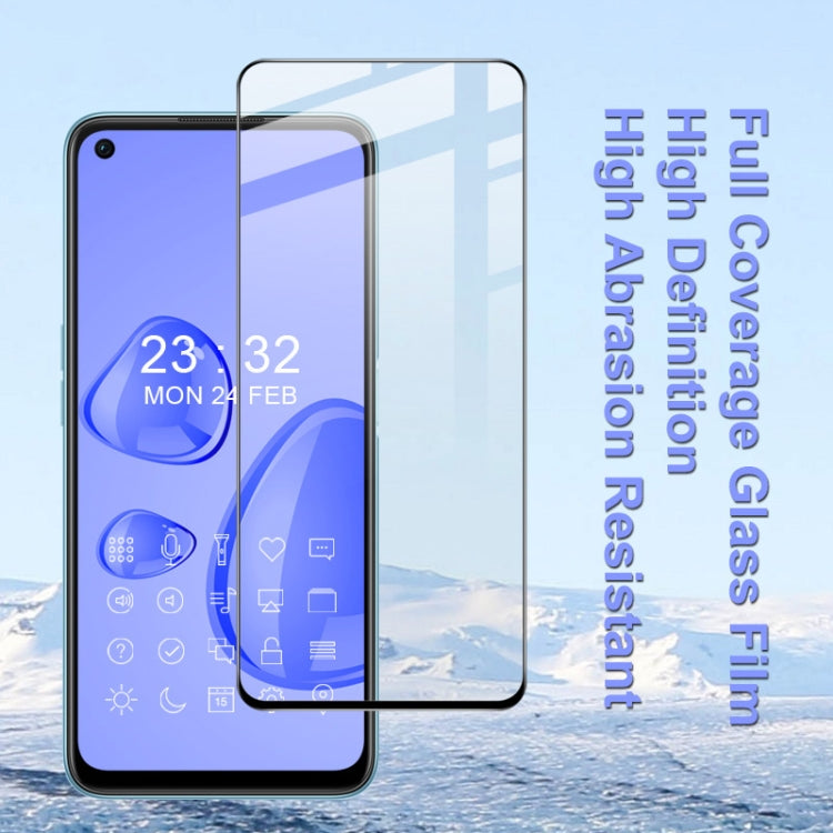 imak 9H Surface Hardness Full Screen Tempered Glass Film Pro+ Series For OPPO A96 4G Global