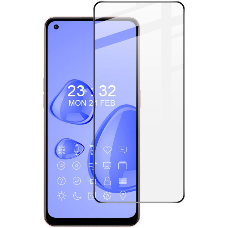 imak 9H Surface Hardness Full Screen Tempered Glass Film Pro+ Series For OPPO A96 5G
