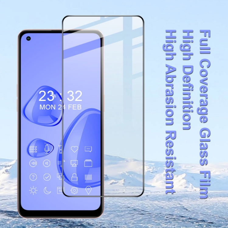 imak 9H Surface Hardness Full Screen Tempered Glass Film Pro+ Series For OPPO A96 5G