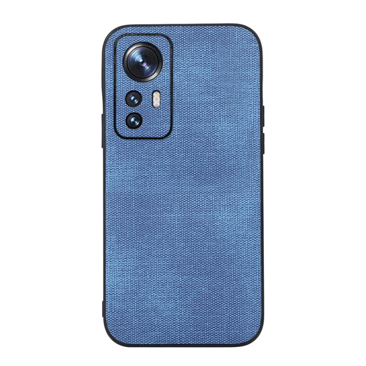 For Xiaomi 12 Pro Brugg Texture PU Shockproof Phone Case