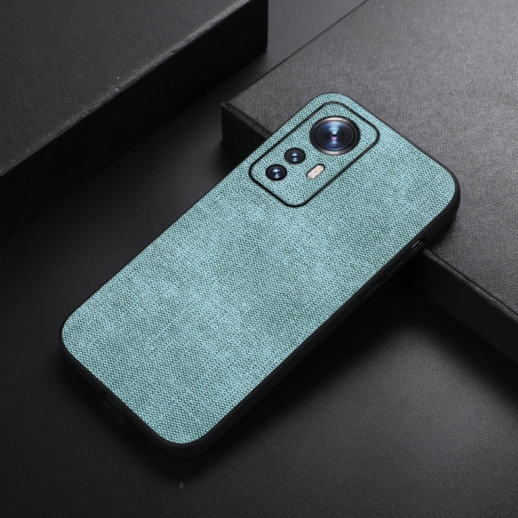 For Xiaomi 12 / 12X Brugg Texture PU Shockproof Phone Case