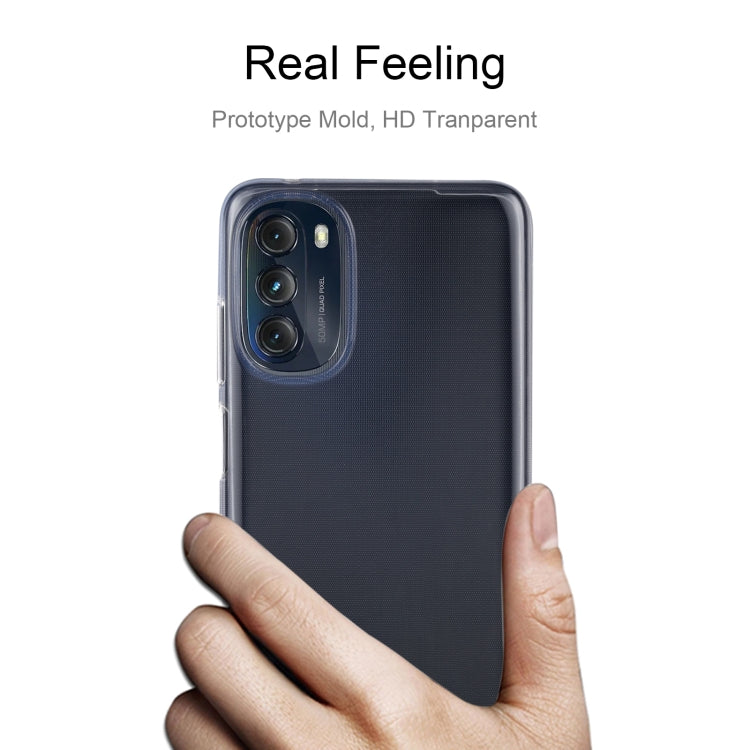For Motorola Moto G 2022 0.75mm Ultra-thin Transparent TPU Phone Case