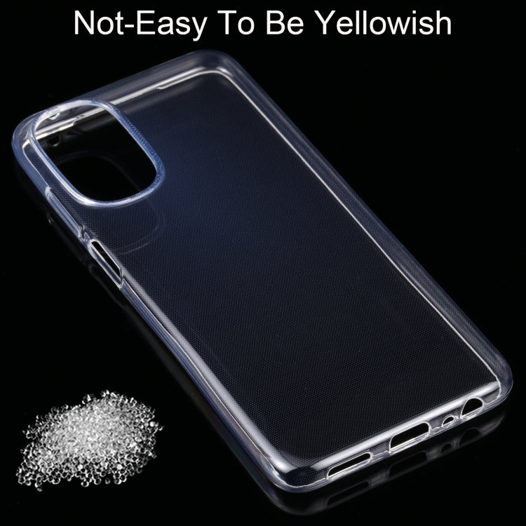 For Motorola Moto G 2022 0.75mm Ultra-thin Transparent TPU Phone Case