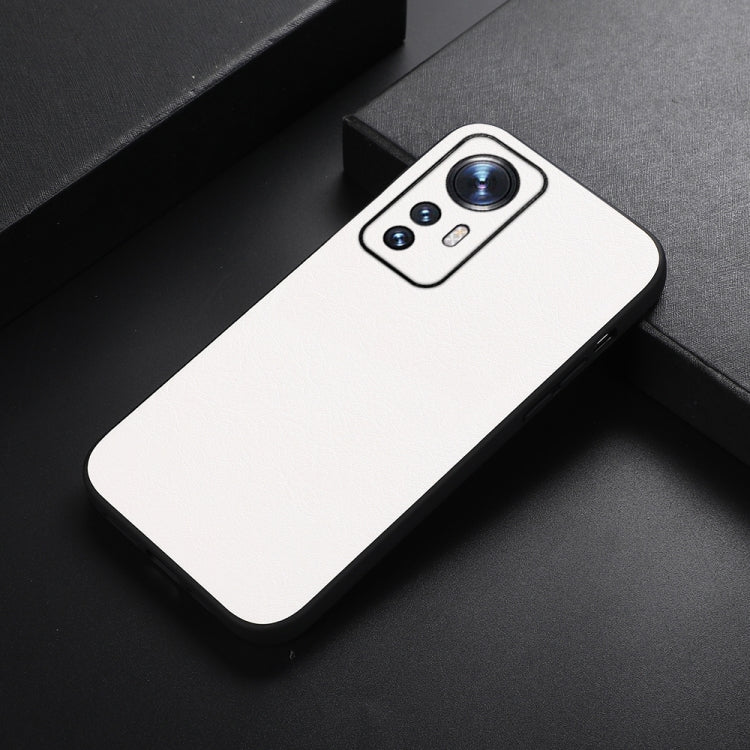 For Xiaomi 12 Pro Falette Texture PU Shockproof Phone Case