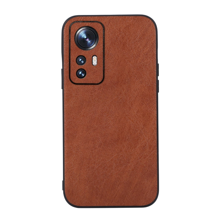 For Xiaomi 12 Pro Falette Texture PU Shockproof Phone Case