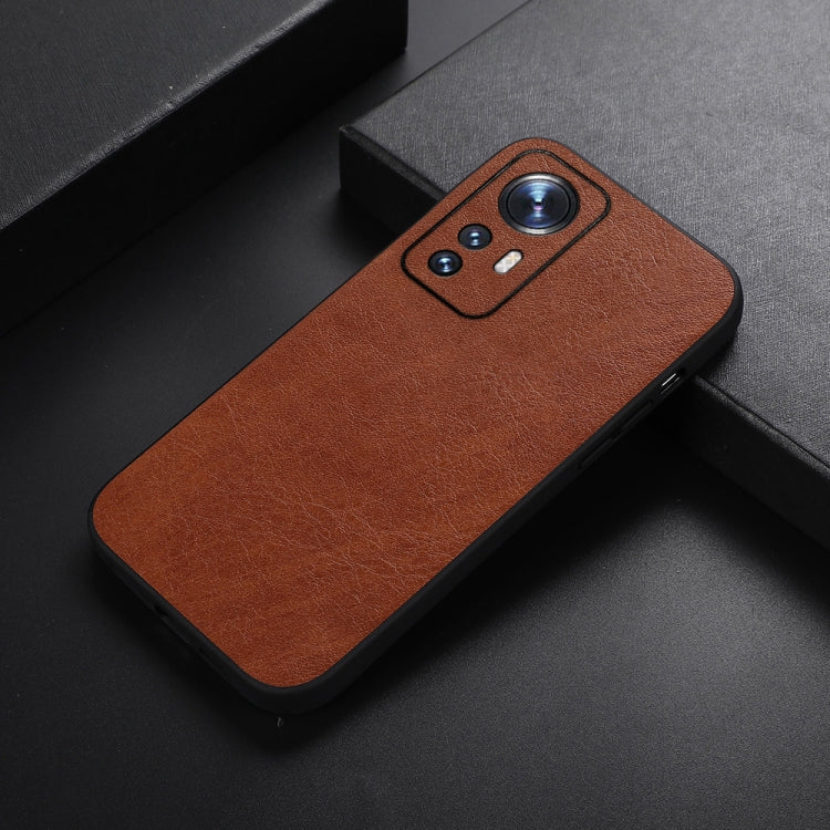 For Xiaomi 12 Pro Falette Texture PU Shockproof Phone Case