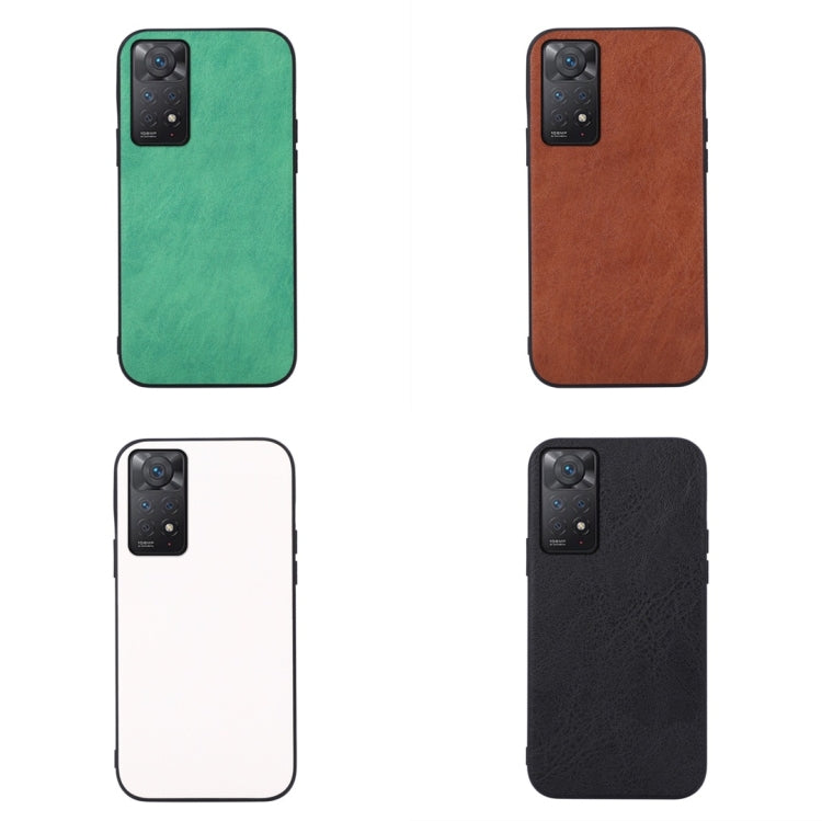 For Xiaomi Redmi Note 11 Pro Falette Texture PU Shockproof Phone Case
