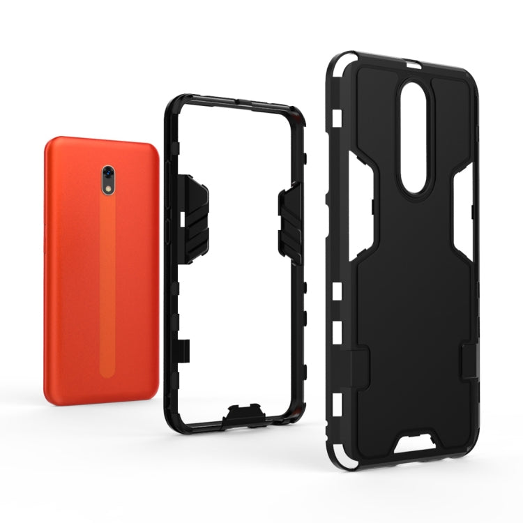 For Xiaomi Redmi 8A Simple Style Shockproof PC + TPU Case