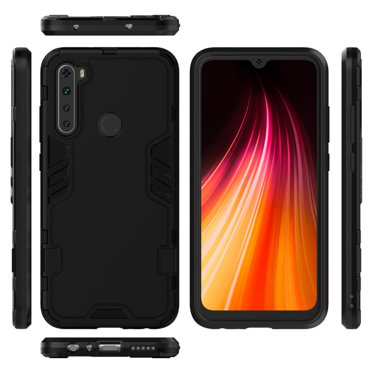 For Xiaomi Redmi Note 8 Simple Style Shockproof PC + TPU Case