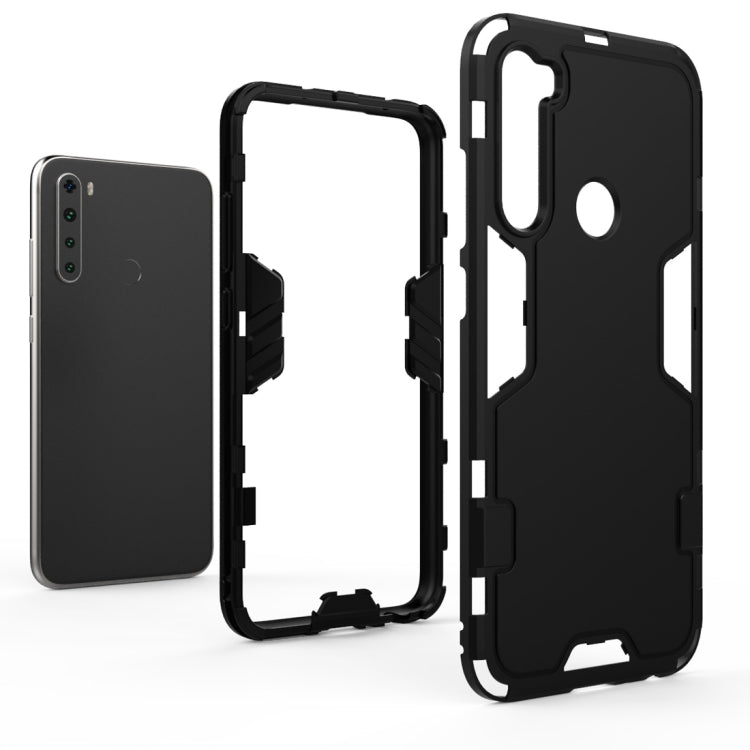 For Xiaomi Redmi Note 8 Simple Style Shockproof PC + TPU Case