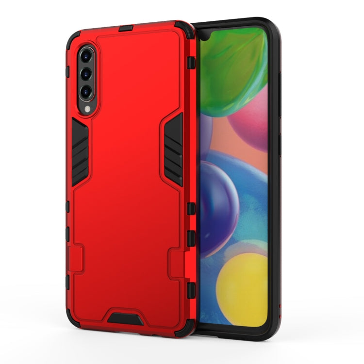 For Galaxy A70s Simple Style Shockproof PC + TPU Case