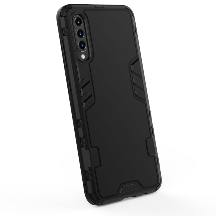 For Galaxy A70s Simple Style Shockproof PC + TPU Case