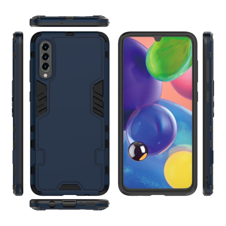 For Galaxy A70s Simple Style Shockproof PC + TPU Case