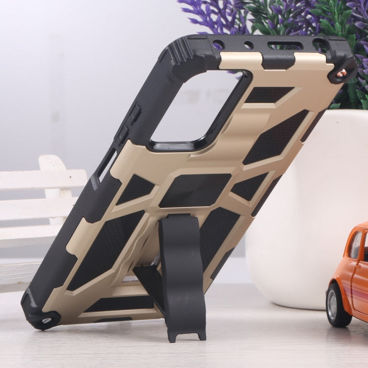 For Xiaomi Redmi Note 11 Pro 4G / 5G Global Armor Kickstand TPU + PC Magnetic Phone Case