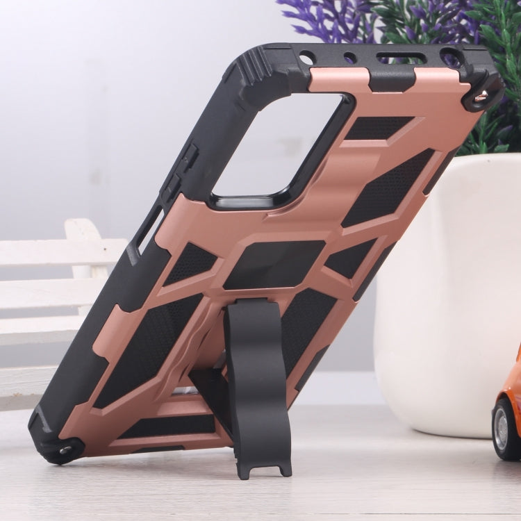 For Xiaomi Redmi Note 11 Pro 4G / 5G Global Armor Kickstand TPU + PC Magnetic Phone Case