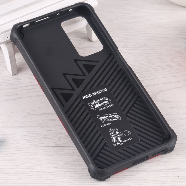 For Xiaomi Redmi Note 11 Pro 4G / 5G Global Armor Kickstand TPU + PC Magnetic Phone Case