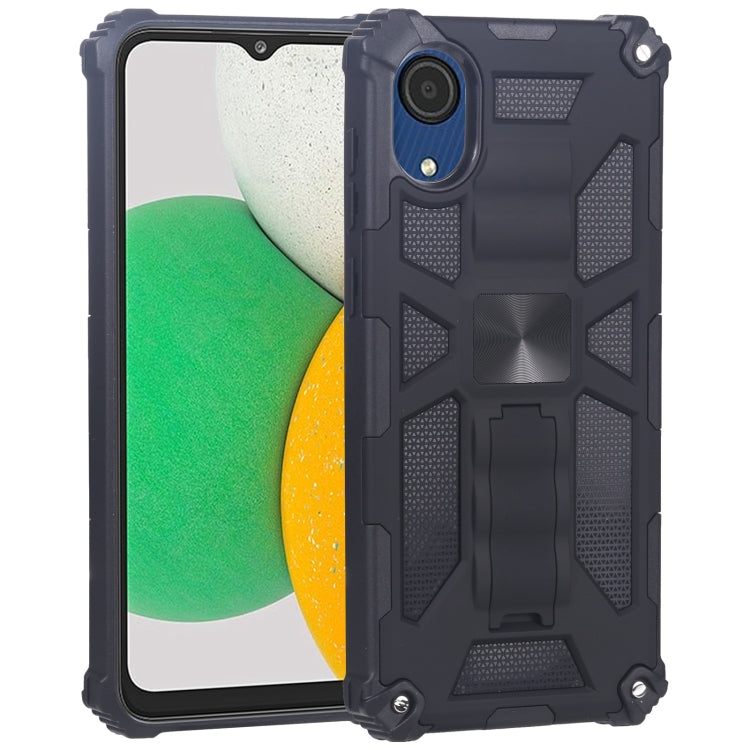 For Samsung Galaxy A03 Core Armor Kickstand TPU + PC Magnetic Phone Case