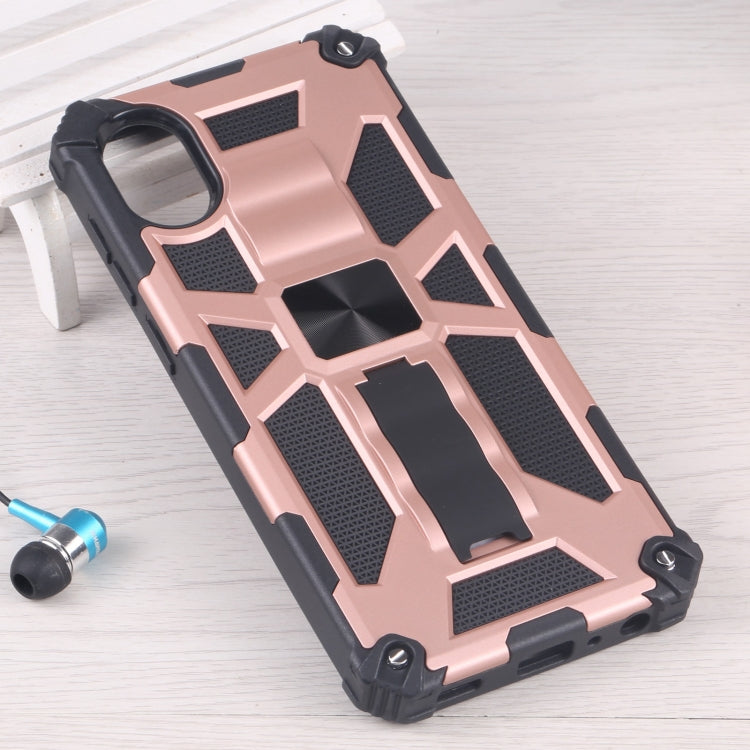 For Samsung Galaxy A03 Core Armor Kickstand TPU + PC Magnetic Phone Case