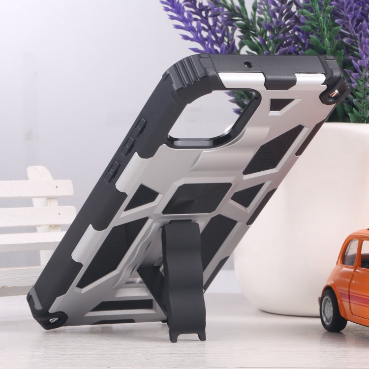 For Samsung Galaxy A03 EU 164mm Armor Kickstand TPU + PC Magnetic Phone Case
